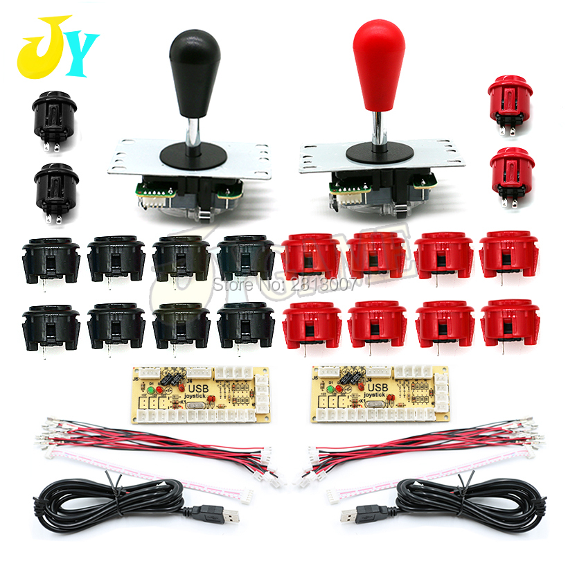 Arcade Button Kit - Arcade Joystick DIY Kit Null Verzögerung