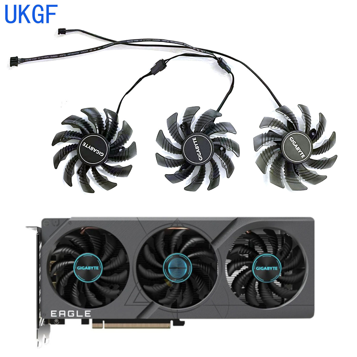 Nvidia Vga Rtx 4060 - Brandneuer 75MM 4PIN PLD08010S12HH RTX 4060