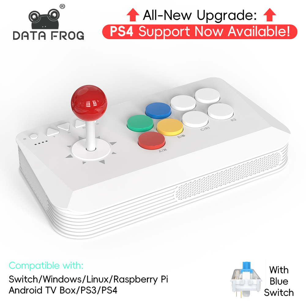 Retro Gaming Game Stick - DATA FROG Wireless Fighting Game Arcade