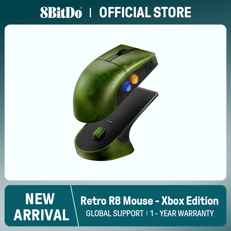 Mouse Gaming Retro - 8BitDo Retro R8 Maus mit PAW