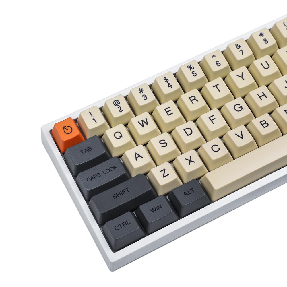 Retro Gaming Keycaps - Ymdk 61 64 68 ansi Farbstoff
