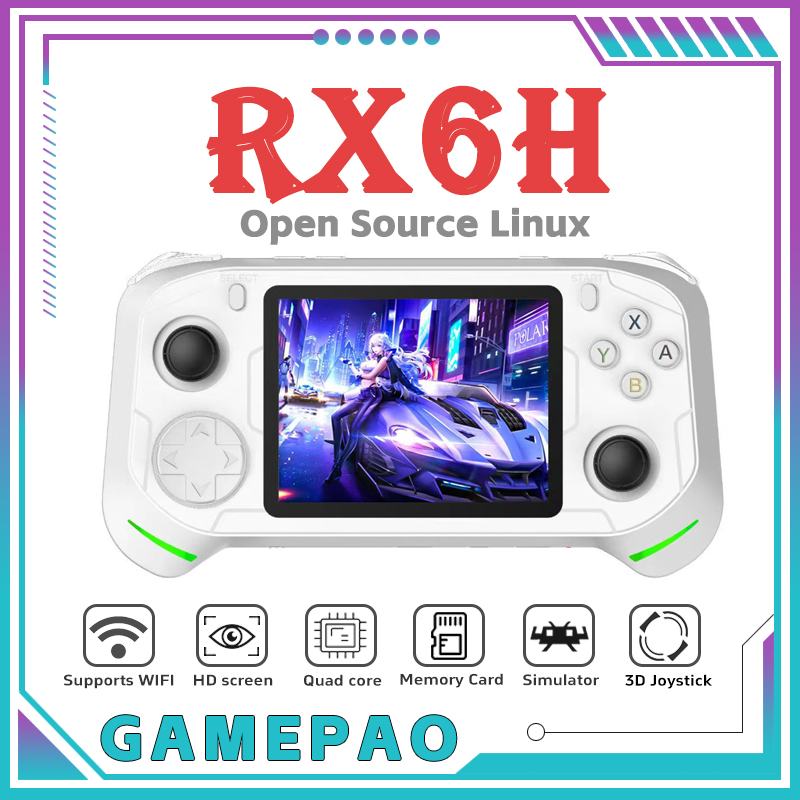 Open Source RX6H Retro Handhel – Retro Gaming Handheld Console Bewertung und Preis