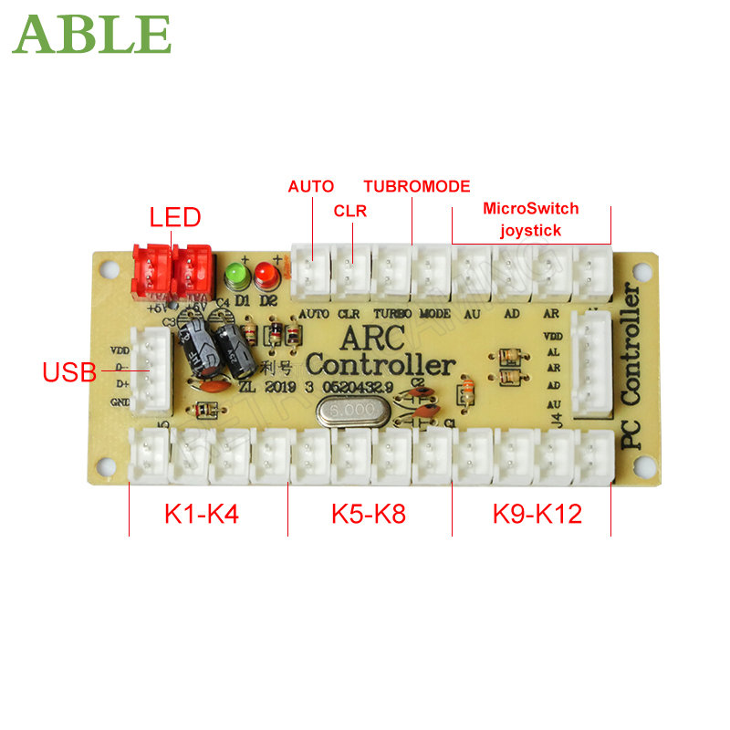 Arcade 2 Spieler Zero Delay Ki – Arcade Button Kit Bewertung und Preis