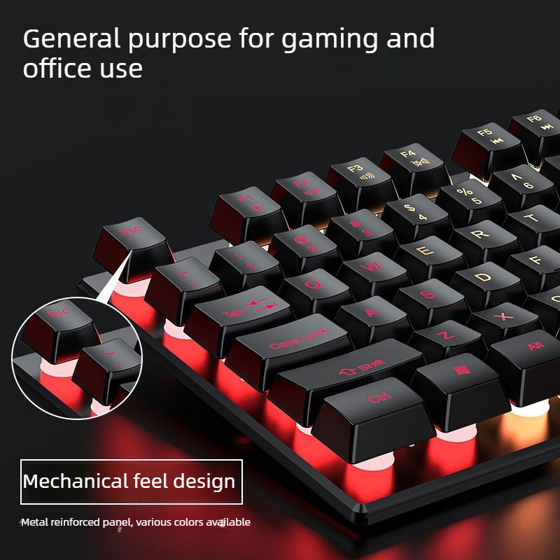 EWEADN GX330 Gaming-Tastatur 1 – Retro Gaming Keycaps Bewertung und Preis