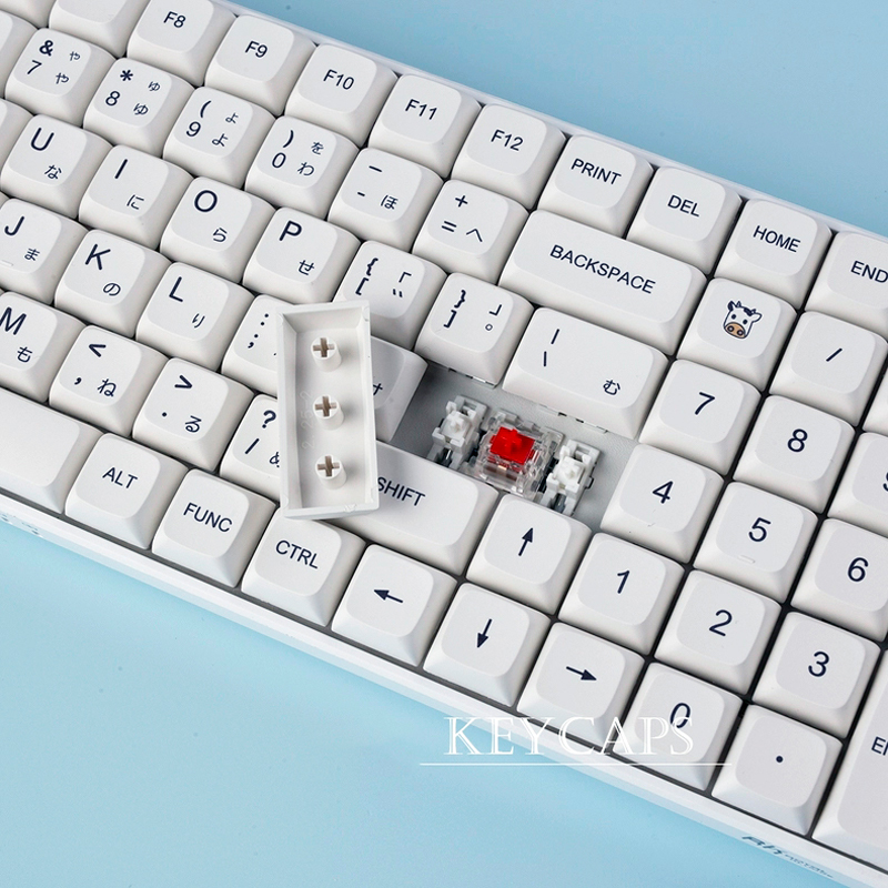 Minimalistische weiße PBT-Tast – Retro Gaming Keycaps Bewertung und Preis
