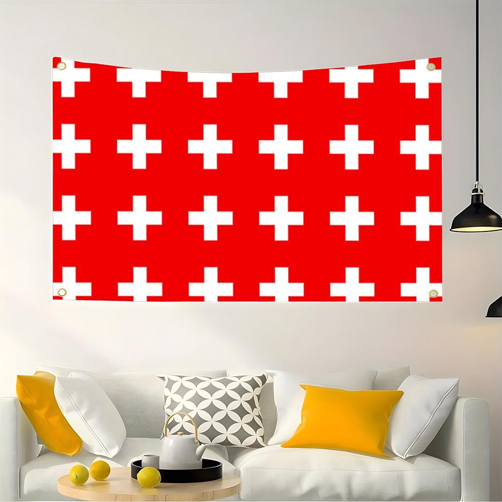 1 Stück Berühmte Schweizer Fla – Retro Gaming Banner Bewertung und Preis