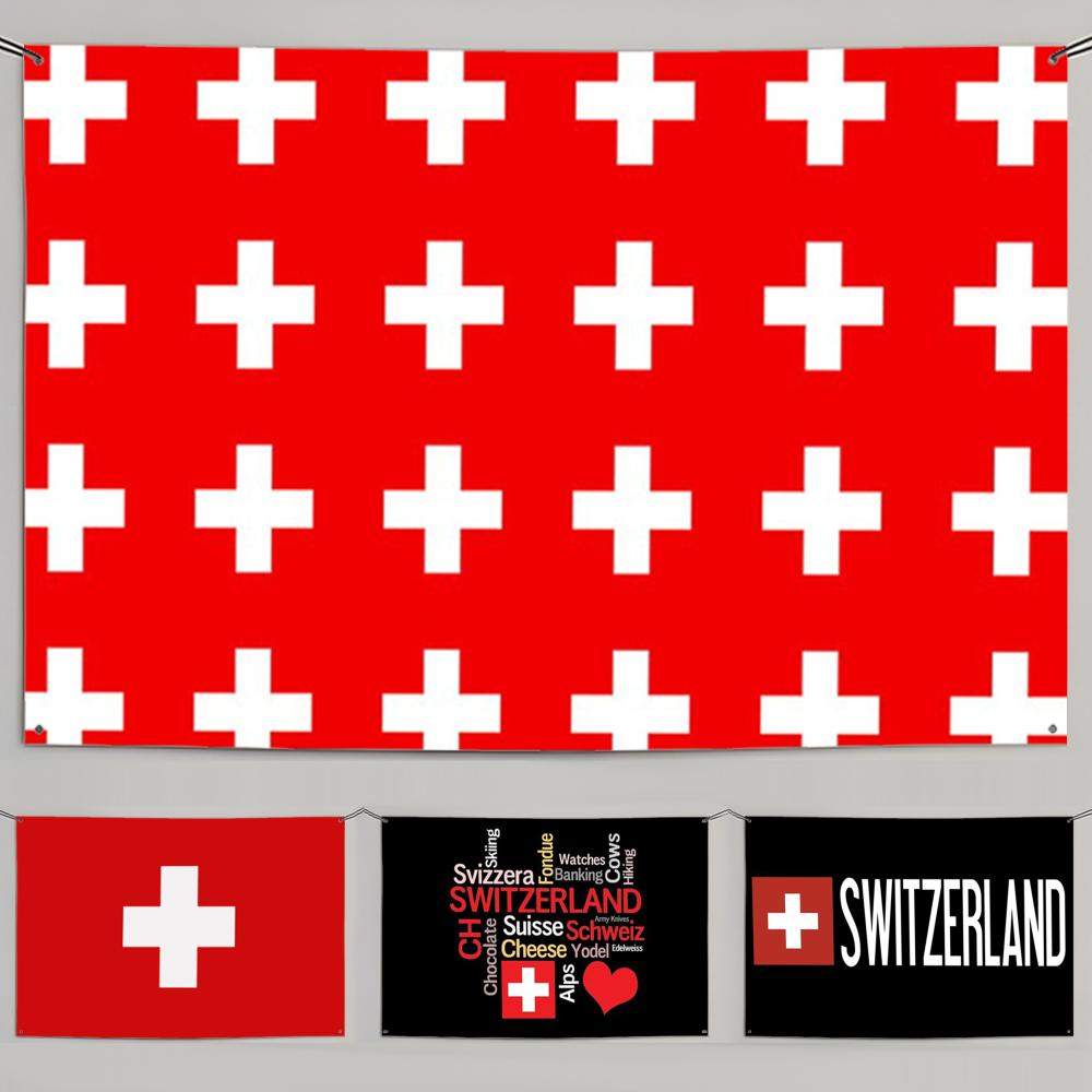 1 Stück Berühmte Schweizer Fla – Retro Gaming Banner Bewertung und Preis