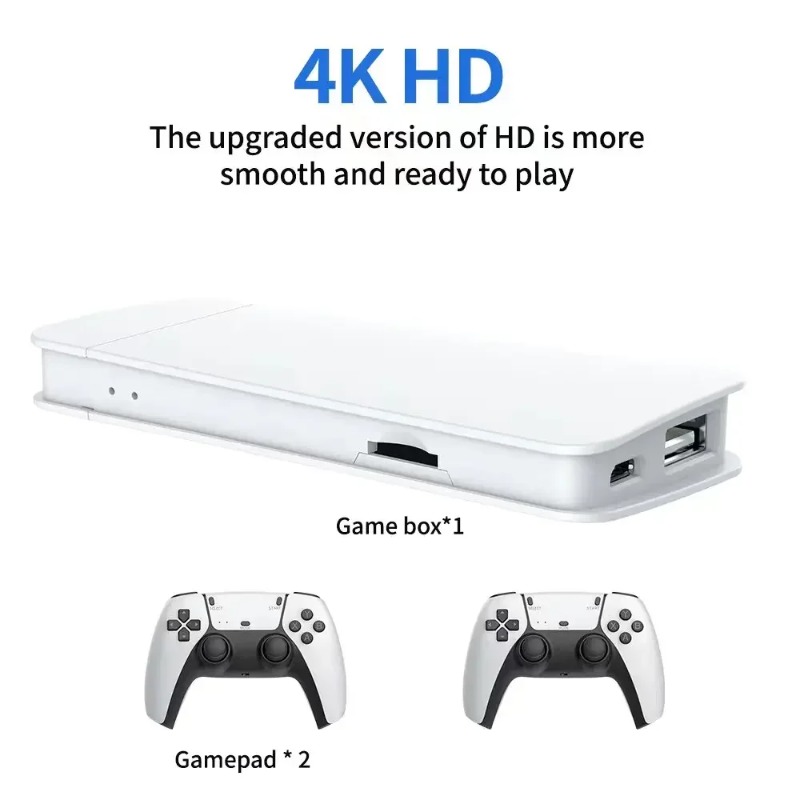Retro-Videospielkonsole 4K TV- – Retro Gaming Game Stick Bewertung und Preis