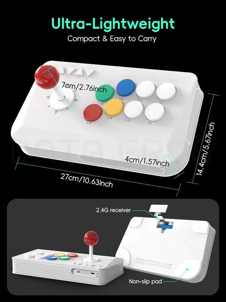 DATA FROG Wireless Fighting Ga – Retro Gaming Game Stick Bewertung und Preis