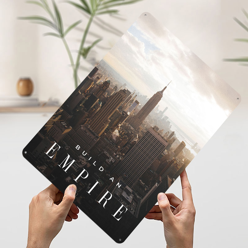 Build An Empire Metallposter,  – Retro Gaming Empire Bewertung und Preis