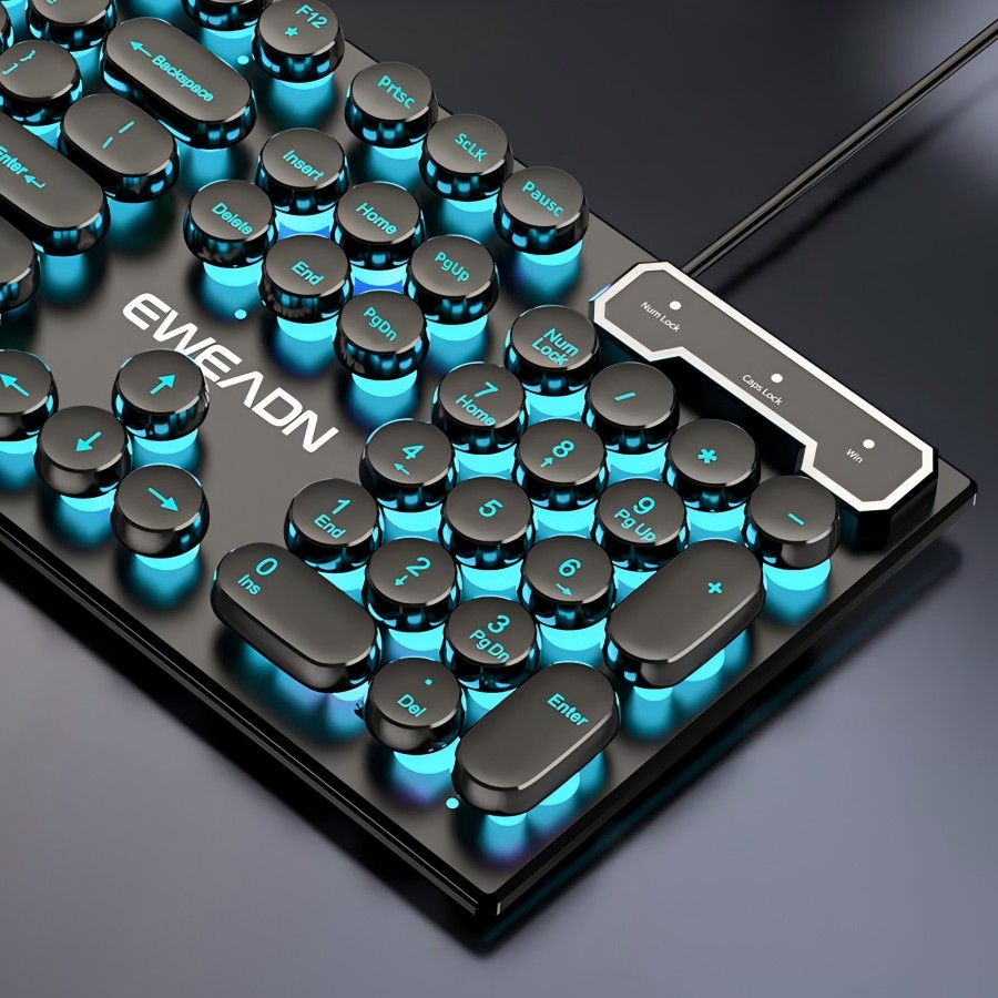 EWEADN Schreibmaschinen-Gaming – Retro Gaming Keycaps Bewertung und Preis
