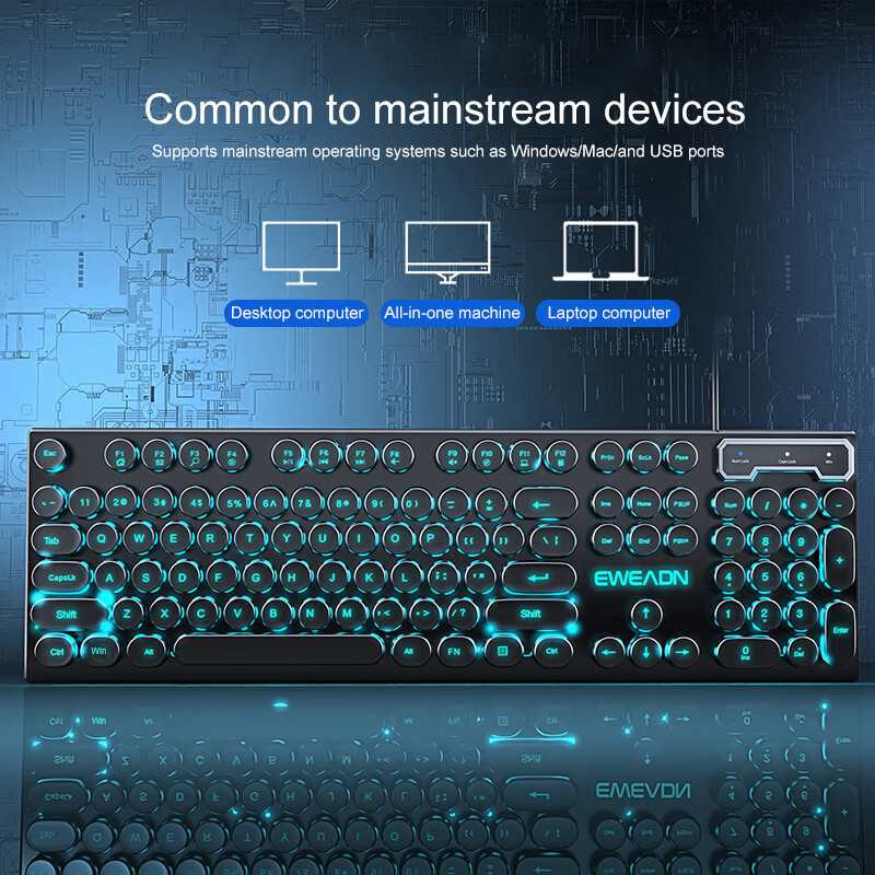 EWEADN Schreibmaschinen-Gaming – Retro Gaming Keycaps Bewertung und Preis