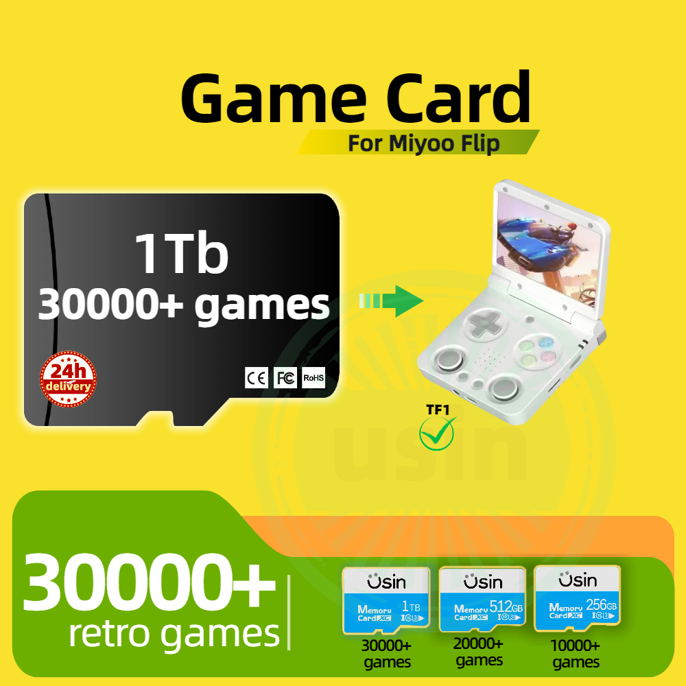 Spielkarte für Mio Flip 30000+ – Retro Gaming Console Bewertung und Preis
