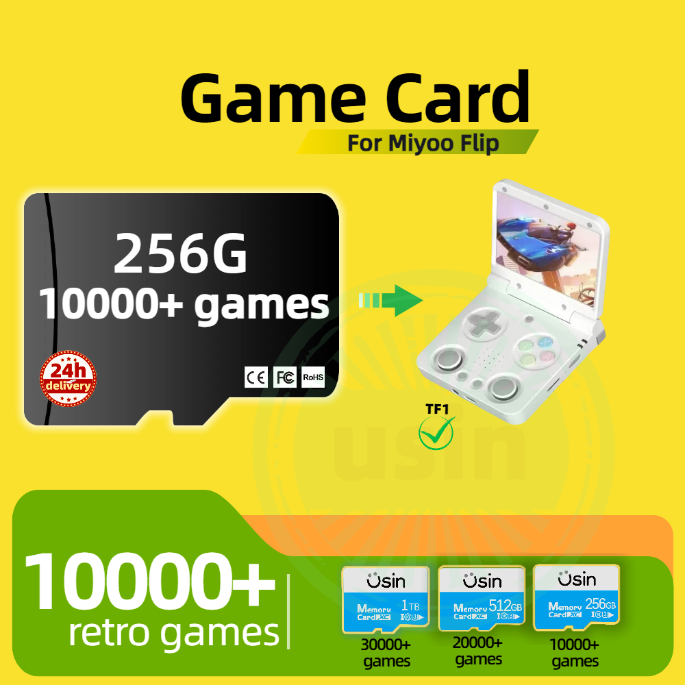 Spielkarte für Mio Flip 30000+ – Retro Gaming Console Bewertung und Preis