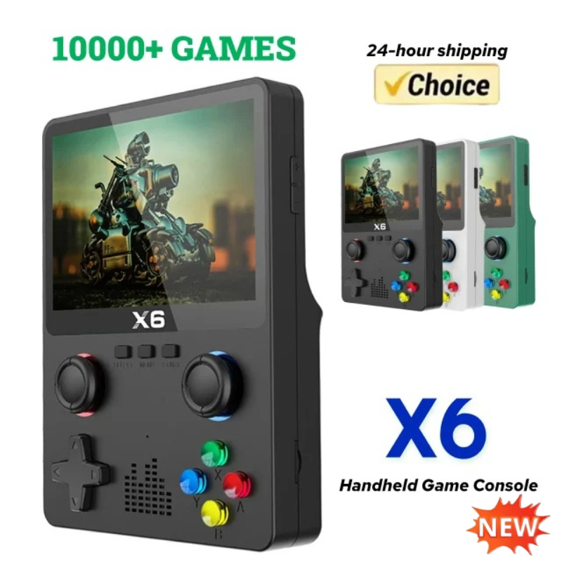 3,5/4'' IPS-Bildschirm X6 Retr – Retro Gaming X6 Bewertung und Preis