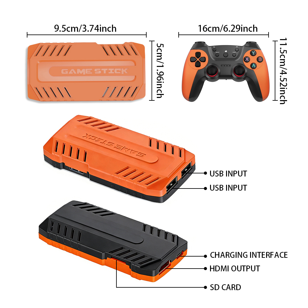 Neue X10 Pro Retro-Gaming-Kons – Retro Gaming Game Stick Bewertung und Preis