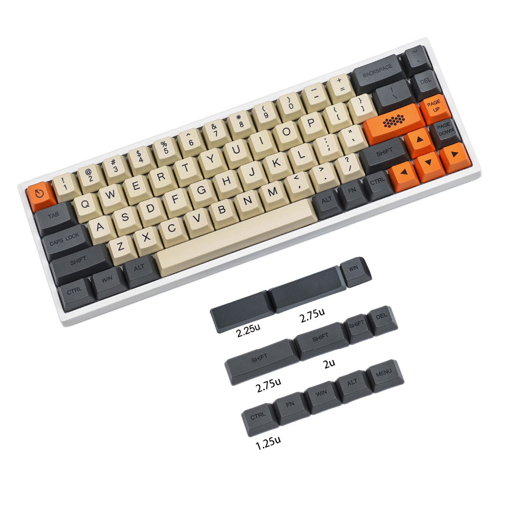 Ymdk 61 64 68 ansi Farbstoff S – Retro Gaming Keycaps Bewertung und Preis