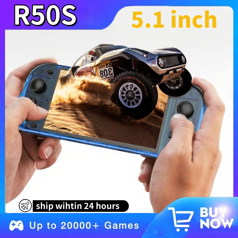 5,1 zoll Neue R50S Retro Handh – Retro Gaming Handheld Console Bewertung und Preis