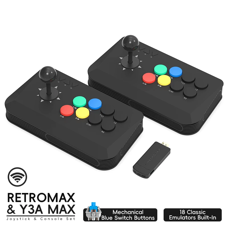 Wireless Y3A Max Arcade Stick  – Retro Gaming Game Stick Bewertung und Preis