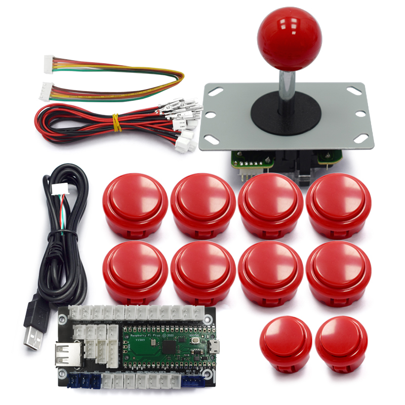 Copy Sanwa Arcade-Spiel DIY-Ki – Arcade Button Kit Bewertung und Preis