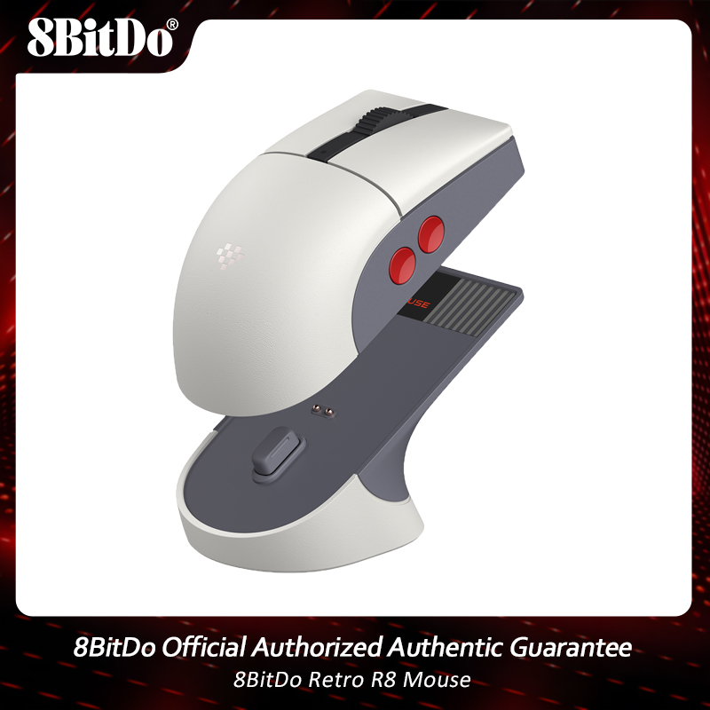 8BitDo Retro R8 Maus mit PAW 3 – Mouse Gaming Retro Bewertung und Preis