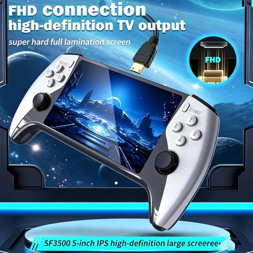 SF3500 5 Zoll Handheld-Spielko – Retro Gaming Console Bewertung und Preis