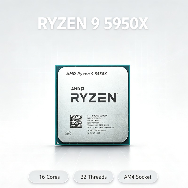 16-Kern Desktop-CPU AMD Ryzen  – Amd Cpu Ryzen 9 Bewertung und Preis